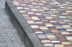 Тротуарная плитка "Газонный камень"